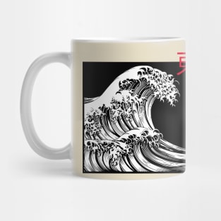 Japanese Kanji Wave Mug